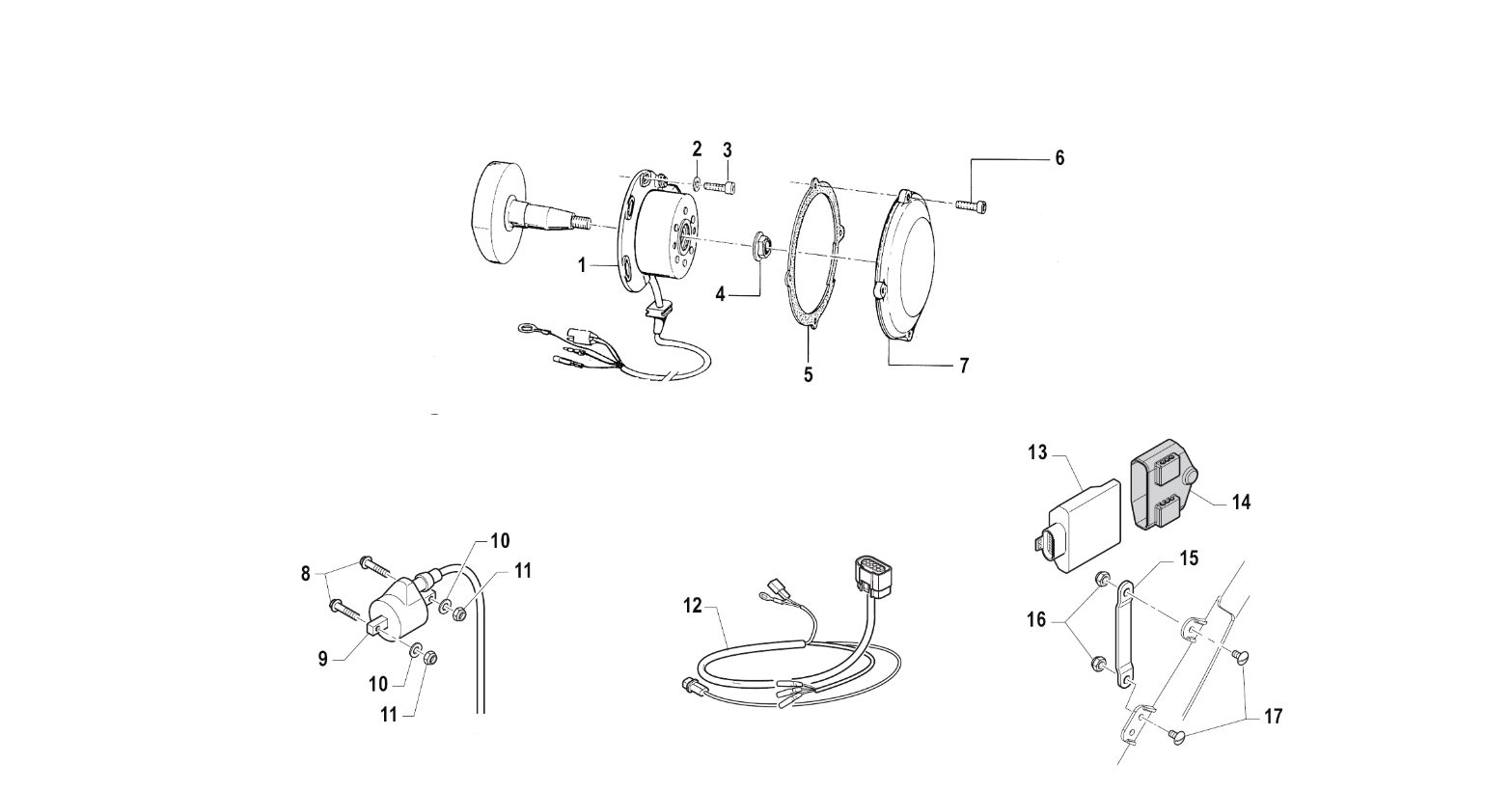 2T 125/144 MX DE 2008 A 2010 - MOTOR - ENCENDIDO